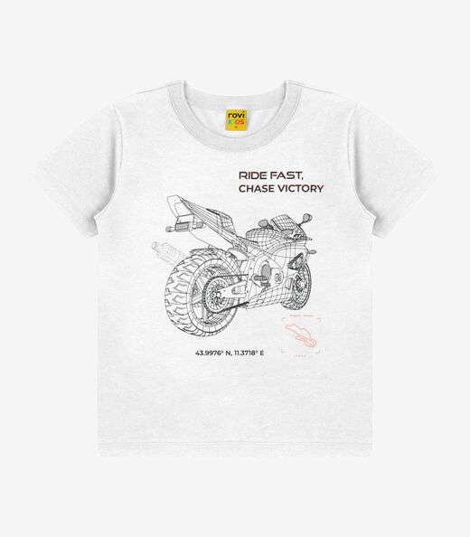 Image_Camiseta Meia Malha Menino Rovi Kids Branco