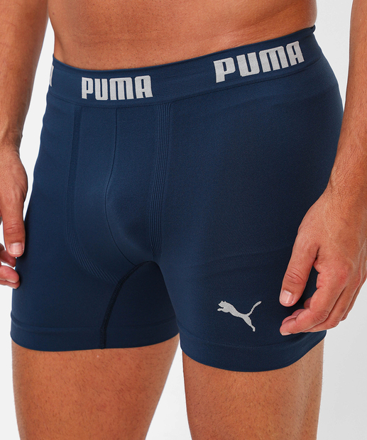 Cueca Boxer Scost Masculina Puma Azul