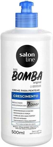 Image_Creme de Pentear Salon Line Sos Bomba Original 500ml