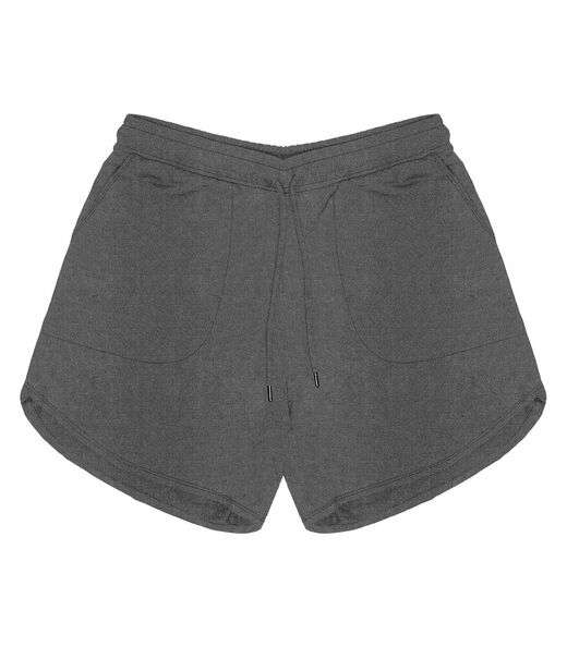 Shorts Feminino Plus Size Secret Glam Cinza