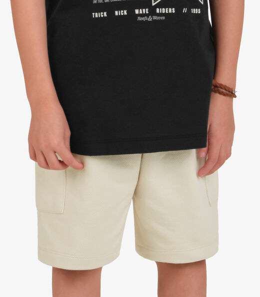 Conjunto Camiseta com Bermuda Menino Trick Nick Preto