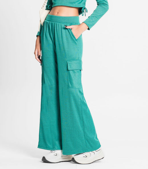 Conjunto Juvenil Feminino Blusão Com Calça Minty Verde