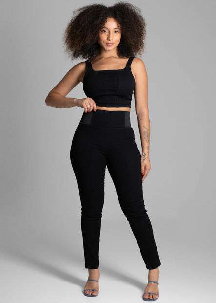 Calça Sarja Sawary Cigarrete - 274338