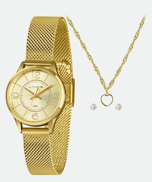 Image_Kit Relógio Feminino Lince LRGH009L30 KAFUC2KX Dourado