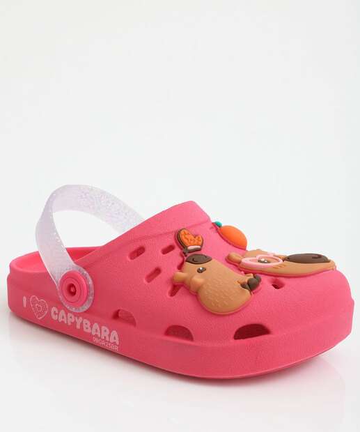 Image_Sandália Babuche Infantil Hype Grendene Rosa