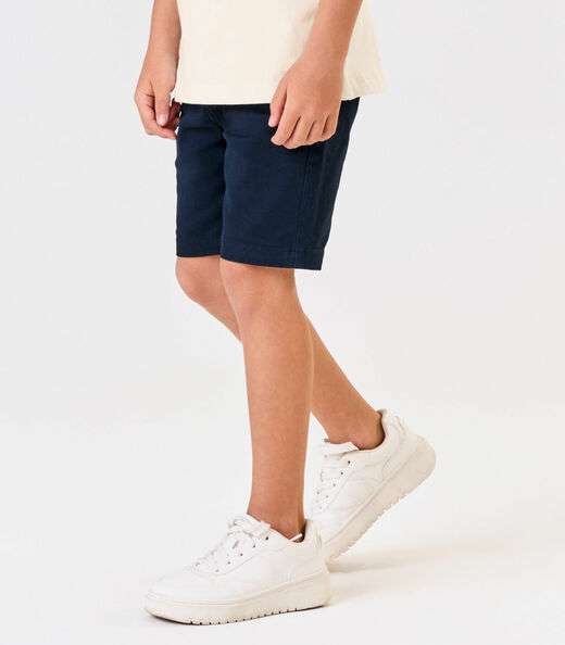 Conjunto Infantil Camiseta Com Bermuda Trick Nick Bege
