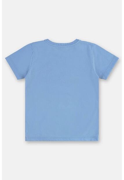 Conjunto Menino Camiseta e Bermuda Três e Já