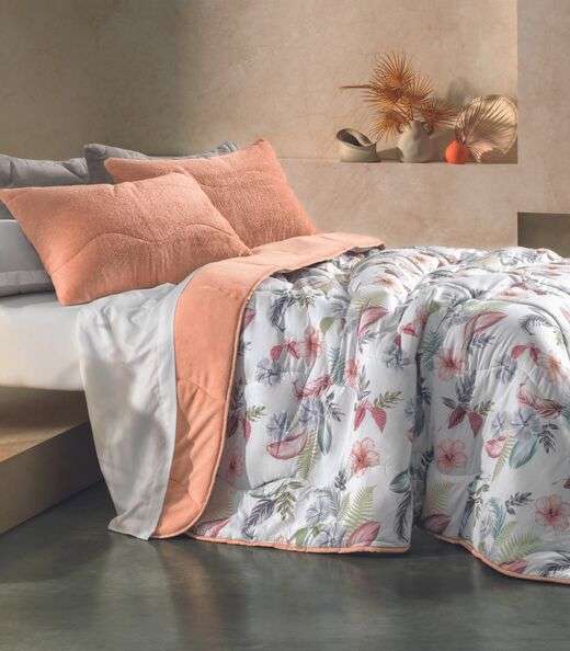 Edredom Blend Confort Casal Altenburg Bege