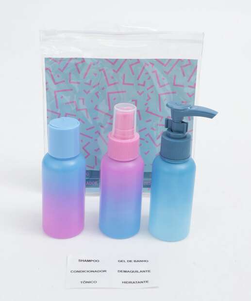 Kit de Viagem Feminino 4 Peças Marisa