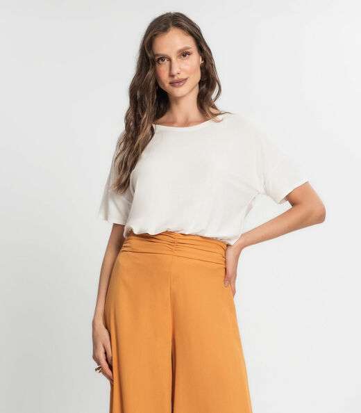 Image_Blusa Feminina Em Viscose Endless Bege