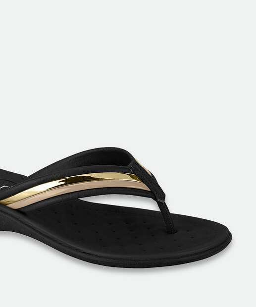 Tamanco Feminina Tiras Beira Rio Preto