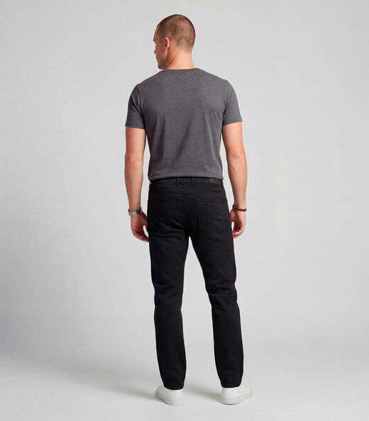 Calça Masculina Em Sarja Com Bolsos Sea Surf Preto