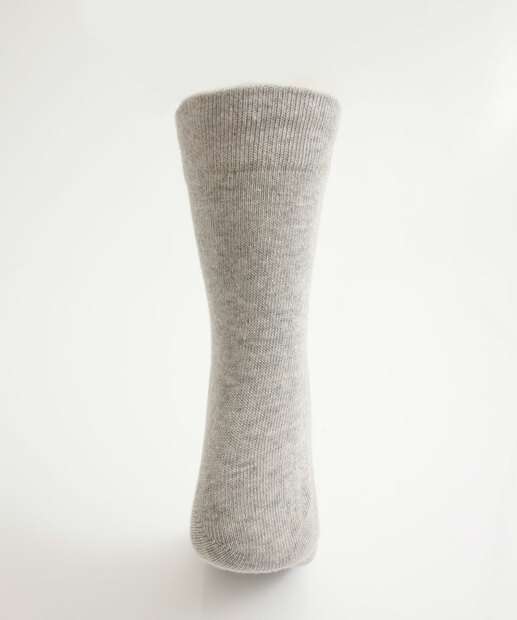 Kit 3 Pares Meias Cano Longo Feminina 