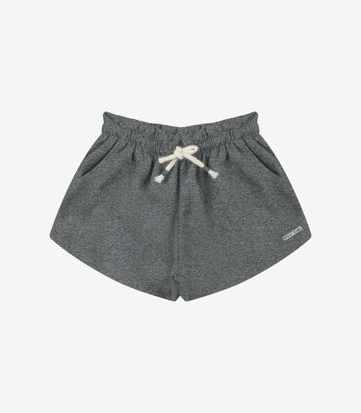 Image_Shorts Feminino Moletom Rovi Kids Cinza
