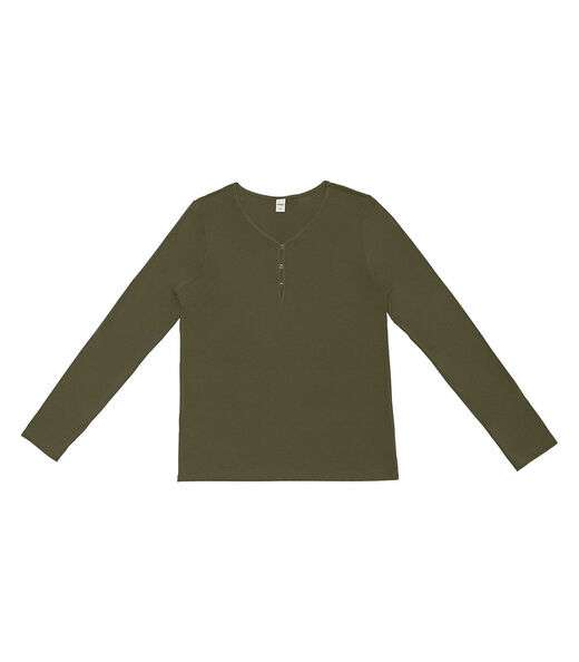 Blusa Feminina Com Botões Manga Longa Rovitex Verde