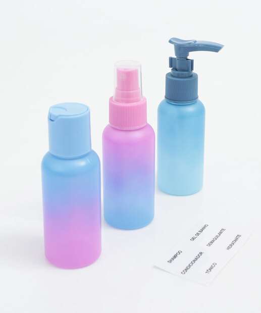Kit de Viagem Feminino 4 Peças Marisa