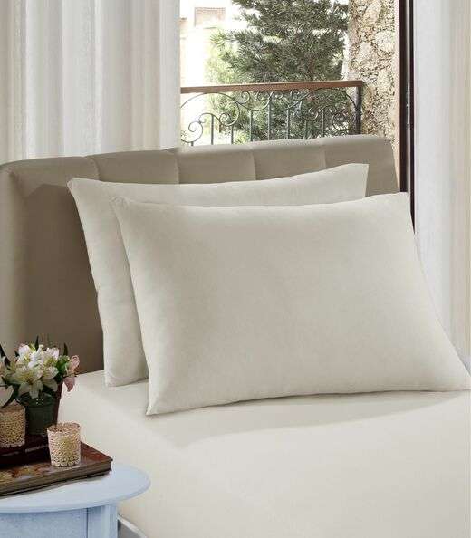 Image_Lençol Solteiro Premium Fio Penteado Liso Vivaldi Off White