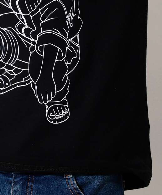 Camiseta Juvenil Estampada Naruto Tam 10 a 16