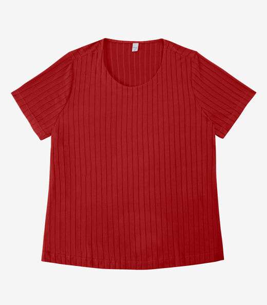 Image_Blusa Malha Delicate Plus Infinita Cor Laranja