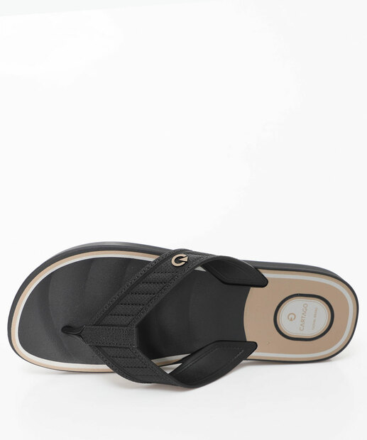 Chinelo Masculino Durban Cartago Preto