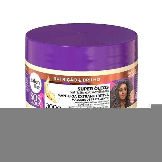 Image_Creme Para Tratamento Salon Line 300g Meu Liso Manteiga Extranutri Super