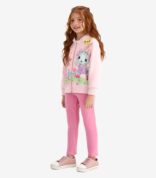 Image_Conjunto Jaqueta com Capuz e Legging Rovi Kids Rosa