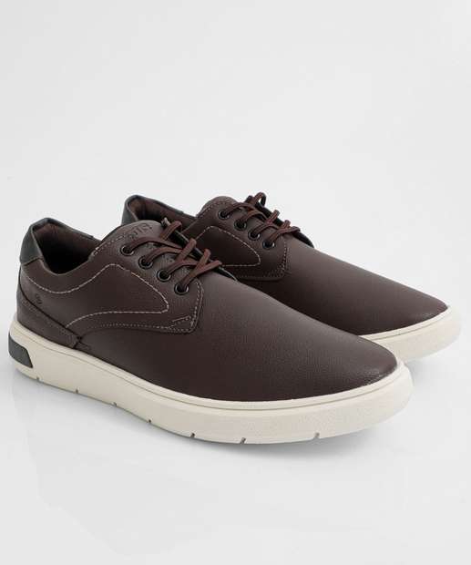 Sapatênis Masculino Casual Marrom