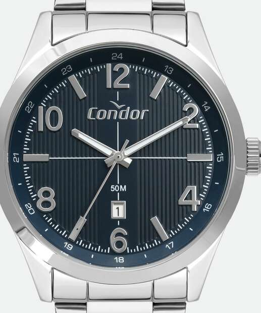 Relógio Masculino Condor CO2115MXR4A Prateado