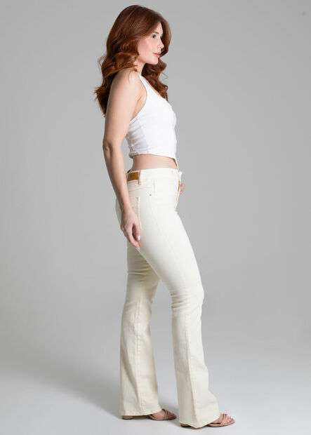 Calça Sarja Sawary Boot Cut - 278421