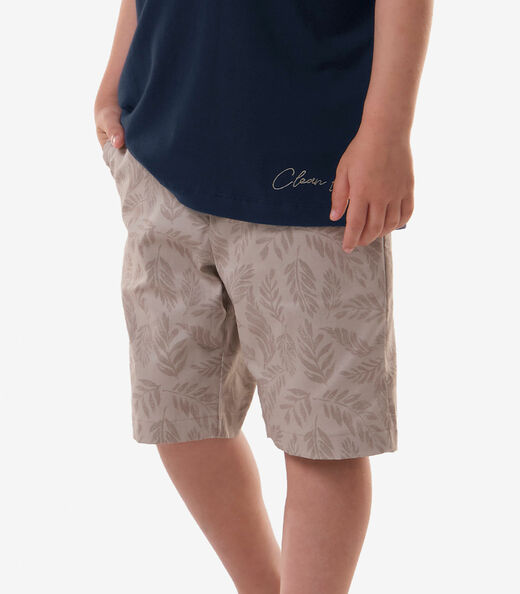 Conjunto Infantil Camiseta Com Bermuda Trick Nick Azul
