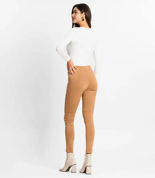 Legging Feminina Bengaline Endless Marrom