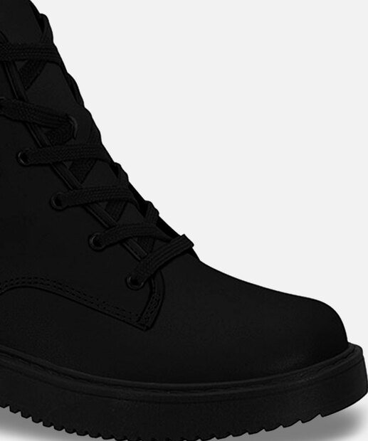 Coturno Feminino Bico Redondo Moleca