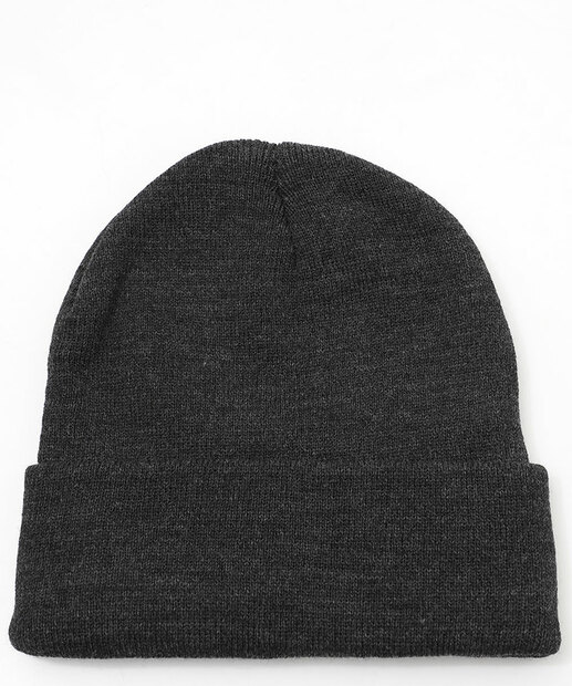 Touca Masculina Tricô Mescla Marisa Cinza