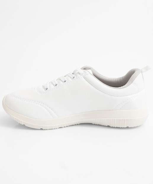 Tênis Casual Feminino Via Uno Branco