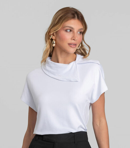 Image_Blusa Feminina Com Gola Diferenciada Dianna Branco