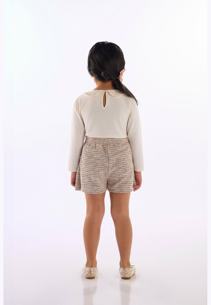 Conjunto Cotton Short-Saia Tweed Up Baby