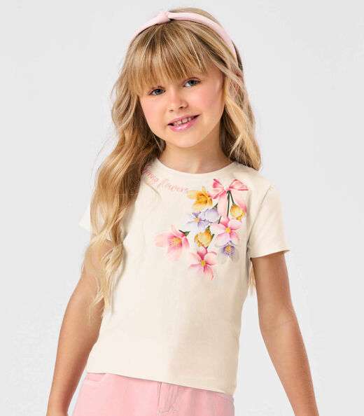 Conjunto Blusa Com Saia Feminina Trick Nick Bege