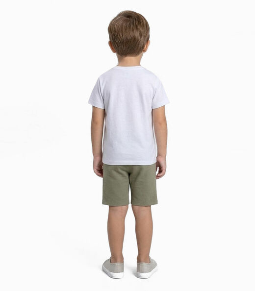 Conjunto Masculino Camiseta E Bermuda Select Verde