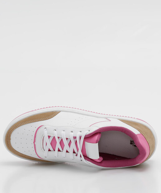 Tênis Casual Feminino Recorte Marisa