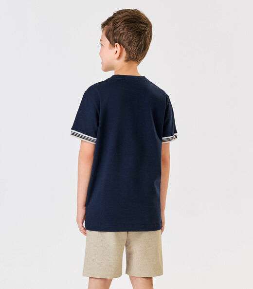 Camiseta masculina Trick Nick Azul
