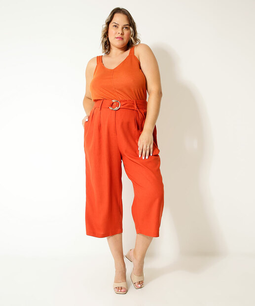 Blusa Regata Plus Size Feminina Marisa