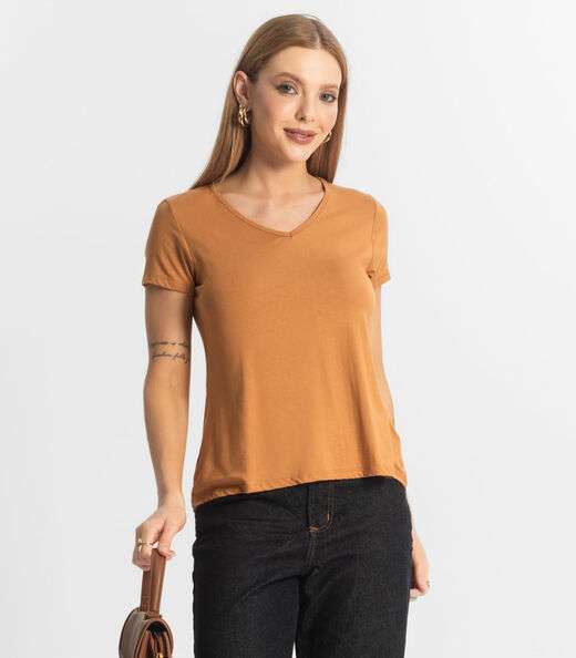 Image_Blusa Feminina Básica Select Marrom