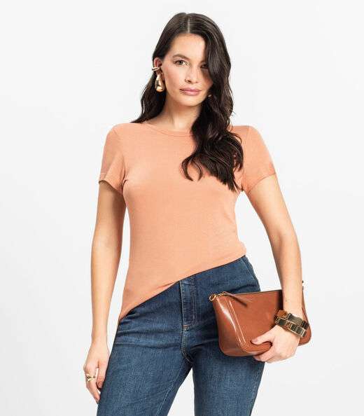 Image_Blusa Feminina Básica Visco Tricot Rovitex Marrom