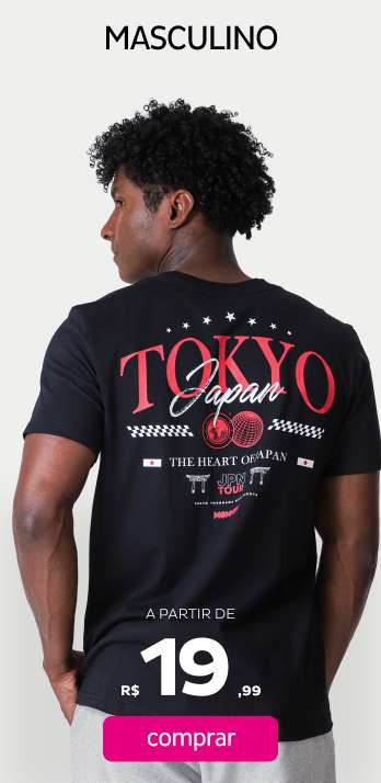 Masculino a partir de R$19,99