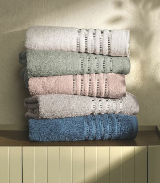 Toalha De Rosto Sense Fio Penteado Altenburg Azul