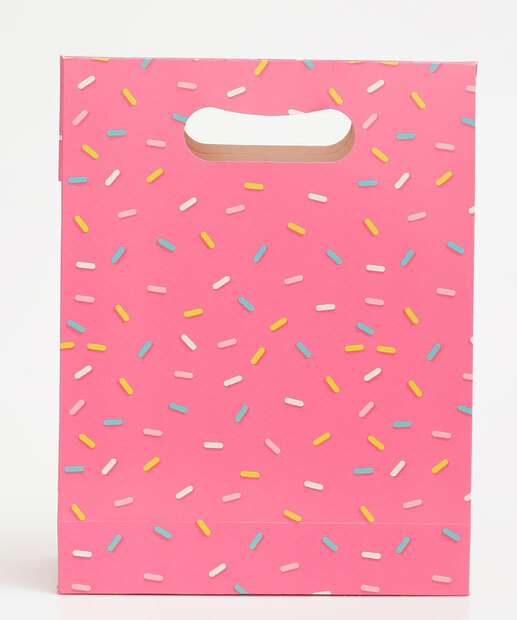 Embalagem Presente Sacola Estampada Marisa