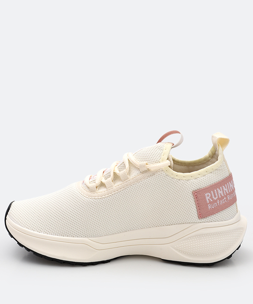 Tênis Esportivo Feminino One Flip Off White