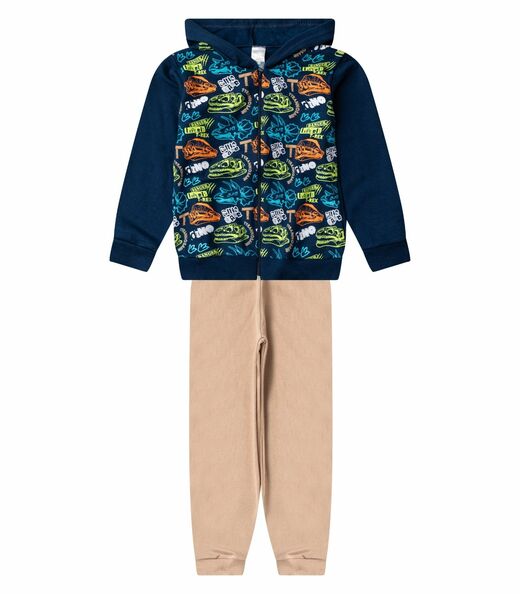Image_Conjunto Moletom Menino Jaqueta E Calça Select Azul