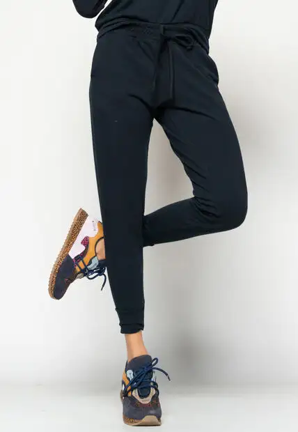 Kit 2 Calças  Comfy Jogger  Moletinho Preta e Verde