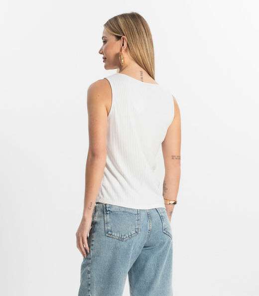 Regata Feminina Select Branco